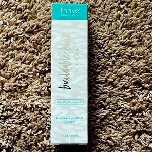 Buildable blur cc cream by Thrive Causmetics in 150 light